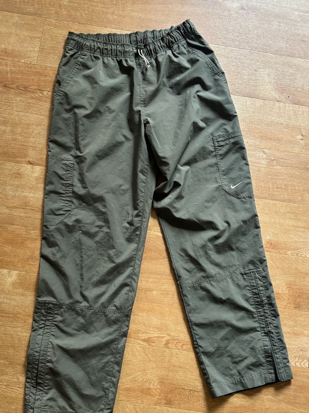 Nike Women's Olive Green Cargo Track Pants